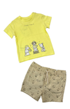 Conjunto Short Con Playera M/C Music Amarilla Bebe Niño Mayoral M1017