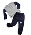 Conjunto Pantalon Con Playera M/L Combinada Gris Marino Niño Mayoral M4045