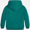 Sudadera Ligera Afelpado Verde Logo Niño Mayoral M7429
