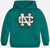 Sudadera Ligera Afelpado Verde Logo Niño Mayoral M7429
