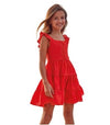 VESTIDO MODA NARANJA NIÑA JUNIOR MAYORAL Mayoral