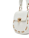 Bolso Detalle Cadenas Blanco Abelylula M5455 ABEL Y LULA