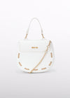 Bolso Detalle Cadenas Blanco Abelylula M5455 ABEL Y LULA