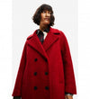 Abrigo London Desigual Rojo Quemado Dama M22WWEW16