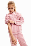Sudadera Rosa Desigual Dama M24SGSK12