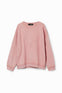 Sudadera Rosa Desigual Dama M24SGSK12