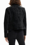 Chaqueta Detroit Efecto Ante Dama Desigual M23SWEW02
