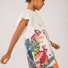 Vestido Estampado Manga Corta Niña Boboli M226033