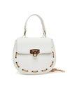 Bolso Detalle Cadenas Blanco Abelylula M5455 ABEL Y LULA