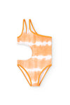 Traje de baño Con Shorts Naranja Neon Niña Boboli