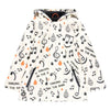 Impermeable Con Capucha Notas Musicales Boboli M390068