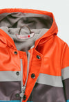 Impermeable Con Capucha Afelpado Multicolor Boboli M321152