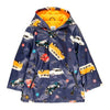 Impermeable Con Capucha Afelpado Carros Boboli M390103