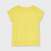 Blusa Manga Corta Amarilla Refresh Niña Mayoral M3015
