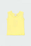 Blusa Tirante Algodón Amarillo Niña Boboli M724418