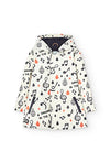 Impermeable Con Capucha Notas Musicales Boboli M390068