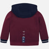 Sudadera Con Cierre Color Tinto Niño Mayoral M4455