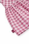 Vestido Cuadros Rosa Boboli Niña M226088
