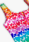 Traje De Baño Completo Corazones De Colores Niña Boboli M828097