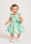 Vestido Estampa Jade Bebe Niña Abelylula M5016
