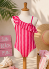 Traje Baño Niña Asimetrico Amapola Niña Mayoral M3737