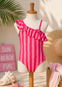 Traje Baño Niña Asimetrico Amapola Niña Mayoral M3737