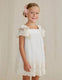 Vestido Crema Para Niña Abel y Lula M5023