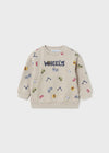Conjunto Pants Sudadera Estampado Piedra Bebe Niño Mayoral M2431
