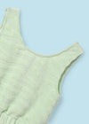 Conjunto Short Punto Toalla Wasabi Junior Niña Mayoral M6278
