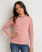 Blusa M/L Cuello Alto Lisa Con Apliques De Encaje Cuarzo Niña Mayoral M7001