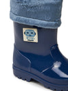 Bota De Lluvia Con Forro Azul Mayoral M42532