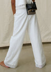 Conjunto Vestir Pantalon Con Blusa Cinta Bordada Crudo Junior Niña Mayoral M6157
