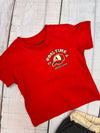 Conjunto Playera M/C Mix Rojo Con Short Negro Bebe Niño Mayoral M1007