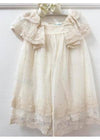 Vestido Crema Para Niña Abel y Lula M5023
