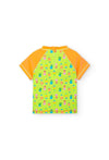 Playera M/C De Agua Poliamida Unisex Naranja Boboli M818074