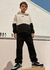 Conjunto Pants Sudadera Cremalleras Negro Junior Niño Mayoral M6411