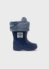 Bota De Lluvia Con Forro Azul Mayoral M42532