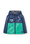 Impermeable Reversible Técnico Marino De Niño Boboli M508328