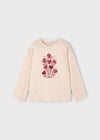 Conjunto Legins Con Blusa M/L Almendra Niña Mayoral M4005 / 4716