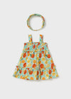 Vestido Con Diadema para Bebe Niña Mayoral M1926