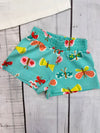 Conjunto Blusa M/C Mariposa Con Sort Estampada Azul Bebe Niña Mayoral M1087