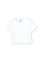 Blusa Better Cotton Canalé Color Blanco De Niña -Bci Boboli M498034
