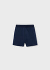 Conjunto de Playera M/C Futbol Legendary" Nuez con Bermuda de Algodón Marino Para Niño Mayoral M3073 / M3209
