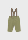 Conjunto pantalon con Camisa M/L Pajarita Aceite Bebe Niño Mayoral M2196