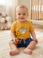 Conjunto Playera M/C Lenticular Con Bermuda Oceano Bebe Niño Mayoral M1009