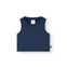 Blusa Top Better Cotton Canalé Marino De Niña -Bci Boboli M498045