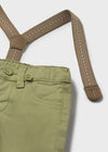 Conjunto pantalon con Camisa M/L Pajarita Aceite Bebe Niño Mayoral M2196