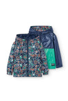 Impermeable Reversible Técnico Marino De Niño Boboli M508328