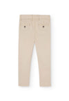 Pantalón Vestir Satén Elástico Camel De Niño -Bci Boboli M738367