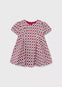 Vestido Flores Rojo Bebe Niña Mayoral M2910